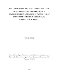 Influence of Project Management