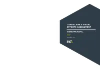 Landscape & Visual Effects Assessment Draft for Review