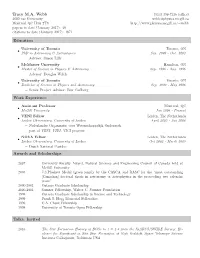 PDF Version of CV