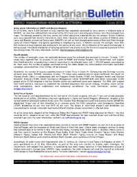 Army Worm Infestation in SNNP and Oromia Regions As of 24 May