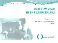 Old New Year in the Carpathians