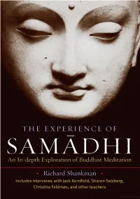Experience of Samadhi
