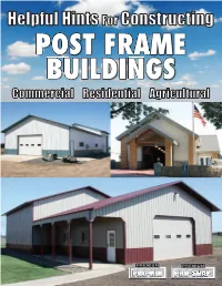 Helpful Hints for Constructing