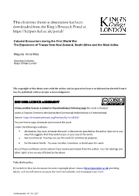 This Electronic Thesis Or Dissertation Has Been Downloaded from the King’S Research Portal At