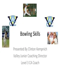 Bowling Skills