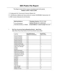 EEO Public File Report