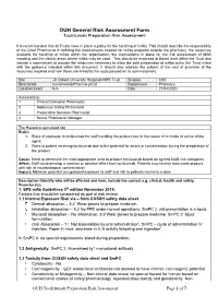 Tocilizumab Preparation Risk Assessment