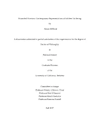 Wounded Warriors: Contemporary Representations of Soldiers' Suffering by Alison M Bond a Dissertation Submitted in Partial