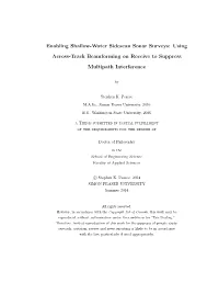 Enabling Shallow-Water Sidescan Sonar Surveys: Using