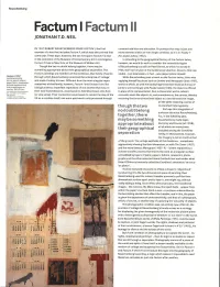 Factum I Factum II JONATHAN T.D