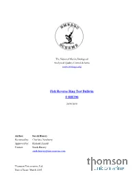 Fish Reverse Ring Test Bulletin F-RRT06