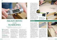 Measuring and Marking Timber