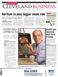 Nortech to Play Bigger Shale Role Interest in Converting to Natural Gas Cars Grows and Flexible Electronics