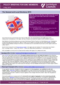 Policy Briefing for Emc Members