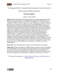 The Indigenous Shôjo: Transmedia Representations of Ainu Femininity In