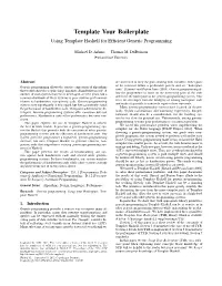 Using Template Haskell for Efficient Generic Programming