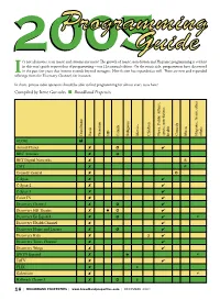 2005 Programming Guide