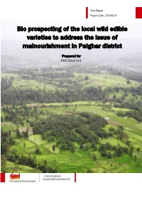 Full Report on Bio-Prospecting