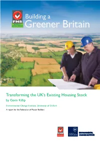 Building a Greener Britain