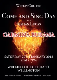Come and Sing Day with Adrian Lucas