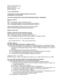 Regulations for the Foreign Language and Area Studies Program (PDF)