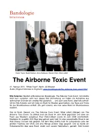 The Airborne Toxic Event