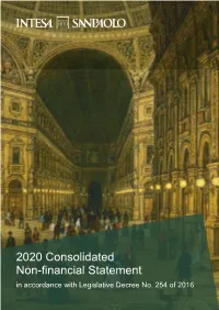 2020 Consolidated Non-Financial Statement Pages [I] Link to Websites