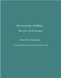 Electron Ion Collider
