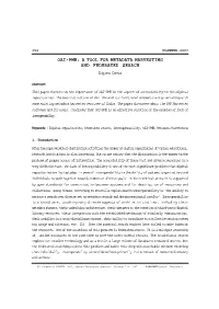 OAI-PMH: a TOOL for METADATA HARVESTING and FEDERATED SEARCH Dipen Deka