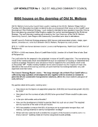 OSMCC LDP NEWSLETTER. Issue 1