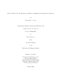 States of Extraction: the Emergence and Effects of Indigenous Autonomy