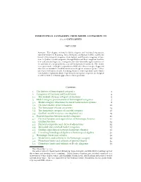 Homotopical Categories: from Model Categories to ( ,)-Categories ∞