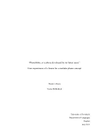 “Phonebloks, Or a Phone Developed by Its Future Users”: User Experiences of a Forum About a Modular Phone Concept