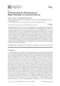 Understanding the Phenomenon of Binge-Watching—A Systematic Review