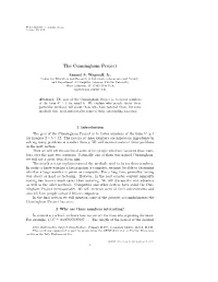 Paper on the Cunningham Project, In