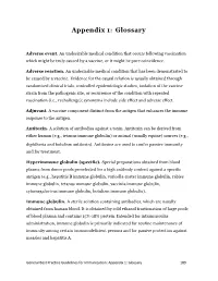 (ACIP) General Best Guidance for Immunization