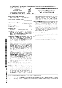 (2006.01) (84) Designated States (Unless Otherwise Indicated, For