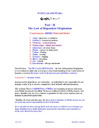 Explanation 1 Vinnana and Namarupa-PATICCA SAMUPPADA.Pdf