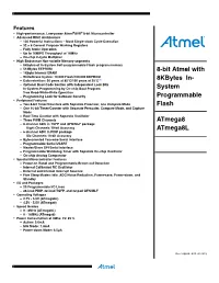 ATMEL Atmega8 Microcontroller
