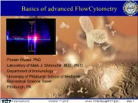 Basics of Advanced Flow Cytometry