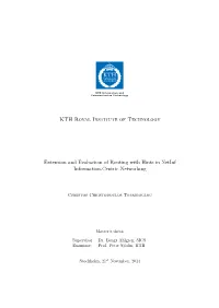 KTH Royal Institute of Technology Extension and Evaluation Of