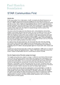 STAR Communities First