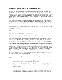 Acts of Governor Ngige Valid In