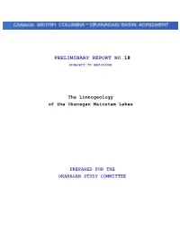 Preliminary Report N0.18 (Subject to Revision)