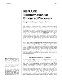 BIBFRAME Transformation for Enhanced Discovery