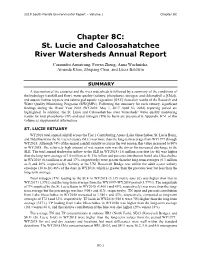 Chapter 8C: St. Lucie and Caloosahatchee River Watersheds Annual Report