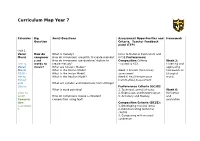 Curriculum Map Year 7
