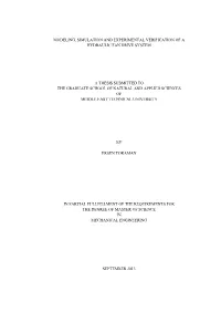 Modeling, Simulation and Experimental Verification of a Hydraulic Fan Drive System
