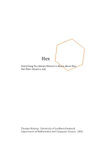 Thomas Maarup · University of Southern Denmark Department of Mathematics and Computer Science · 2005 2 Contents