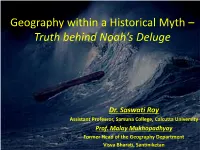 Truth Behind Noah's Deluge